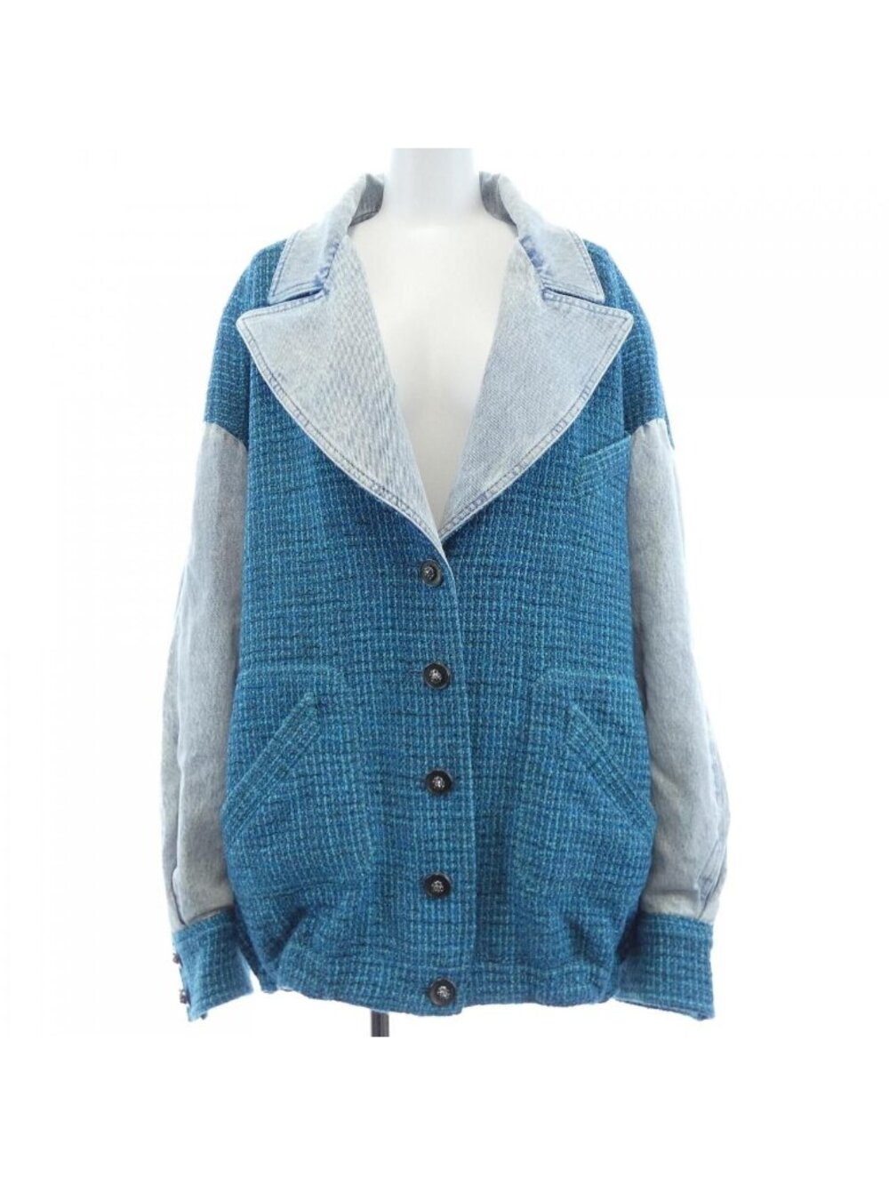 Chanel 22P Jacket Blue